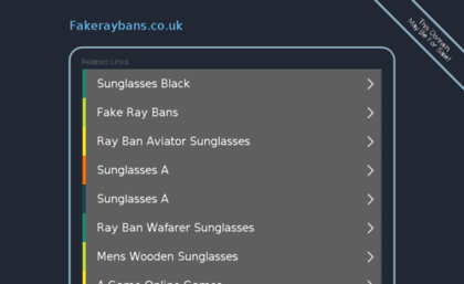 fakeraybans.co.uk