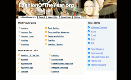 fashionoftheyear.org