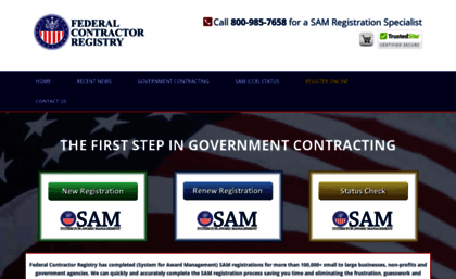 federalcontractorregistry.com