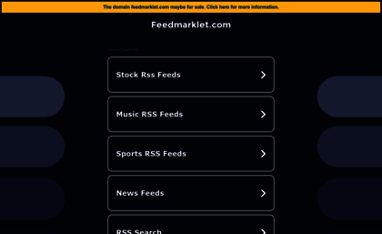 feedmarklet.com
