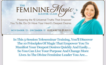 femininemagicmasterclass.com