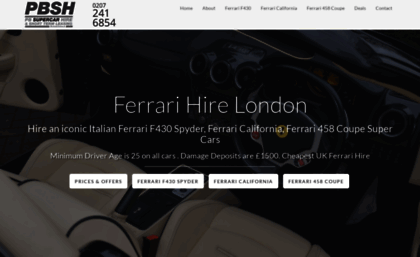 ferrarihire.org.uk