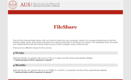fileshare.aus.edu