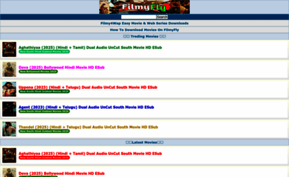 Filmyfly.golf website. Filmyfly.fi 2025 South Bollywood And Hollywood