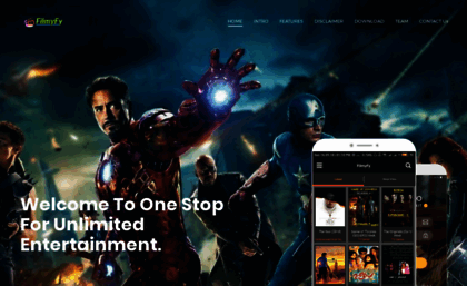 Filmyfy website. Filmyfy.