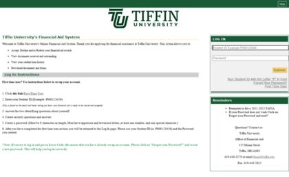 finaid.tiffin.edu