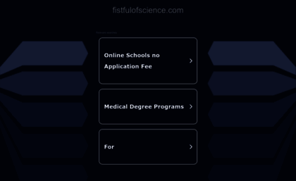 fistfulofscience.com