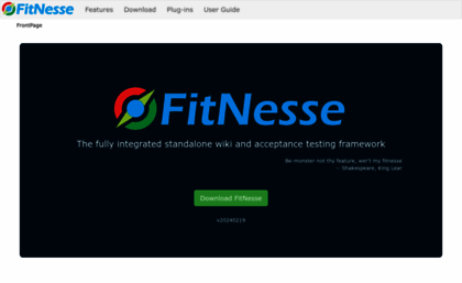 fitnesse.org