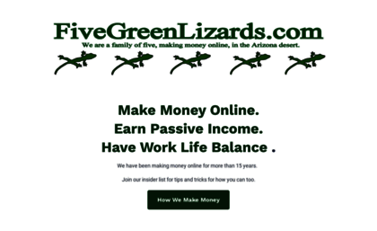 fivegreenlizards.com