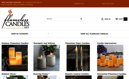 flamelesscandles.net