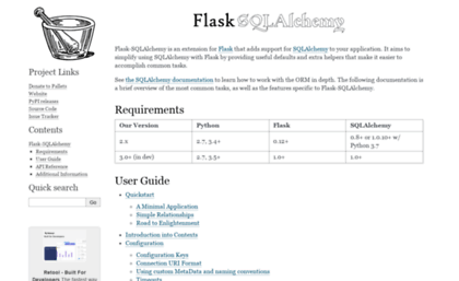 flask-sqlalchemy.pocoo.org