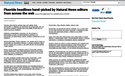 fluoride.naturalnews.com