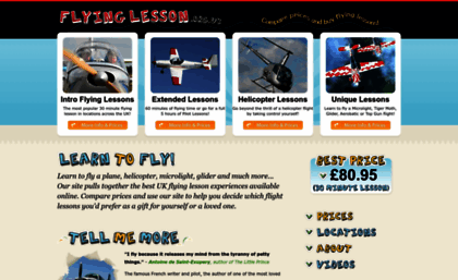 flyinglesson.org.uk