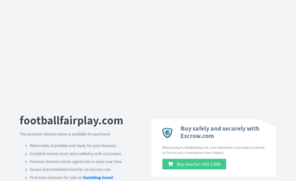 footballfairplay.com
