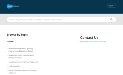 Force Desk Com Website Salesforce Developers Portal