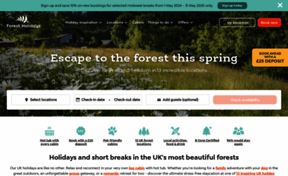 forestholidays.co.uk