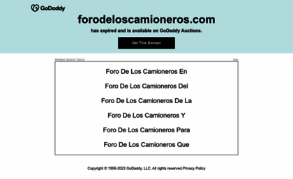 forodeloscamioneros.com
