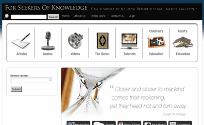 forseekersofknowledge.com