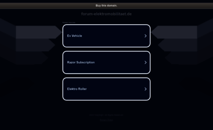 forum-elektromobilitaet.de