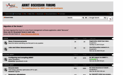 forum.abinit.org