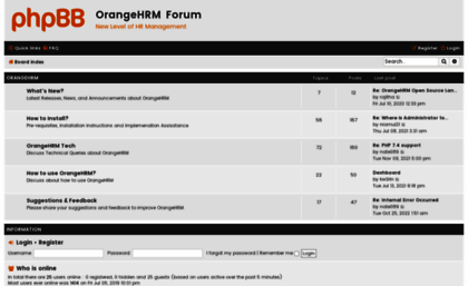 forum.orangehrm.com