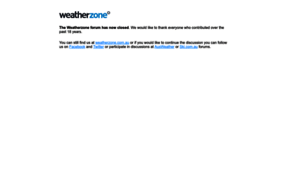forum.weatherzone.com.au
