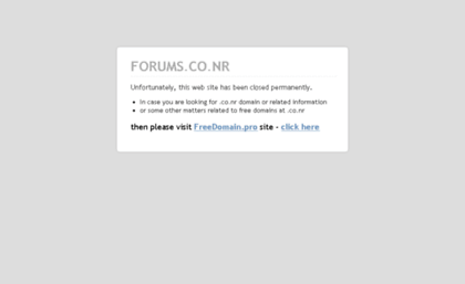 forums.co.nr