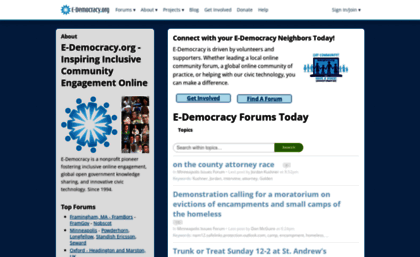 forums.e-democracy.org