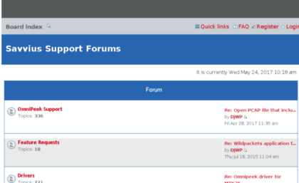 forums.wildpackets.com