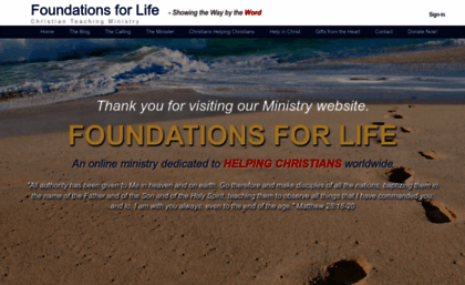 foundationsforlife.org