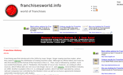franchisesworld.info