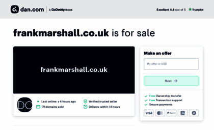 frankmarshall.co.uk