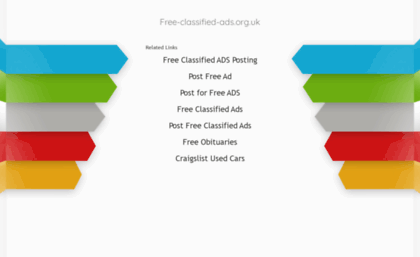 free-classified-ads.org.uk