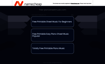 free-pianosheetmusic.com
