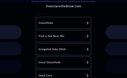 freeclassifiednow.com