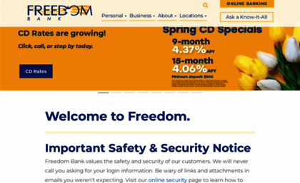 freedombankonline.com