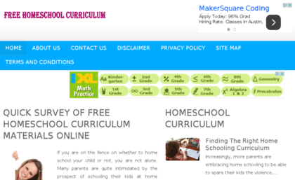 freehomeschoolcurriculum.org
