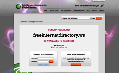 freeinternetdirectory.ws