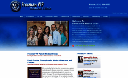 freemanvipmedicalclinic.com