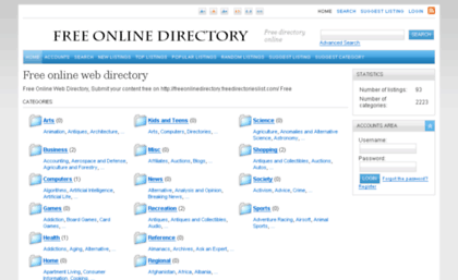 freeonlinedirectory.freedirectorieslist.com