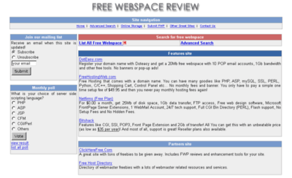 freewebspacereview.net