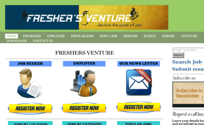 fresherventure.net