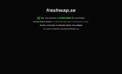 freshwap.se