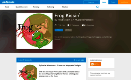 frogkissinpodcast.podomatic.com