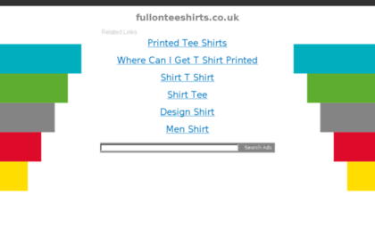 fullonteeshirts.co.uk