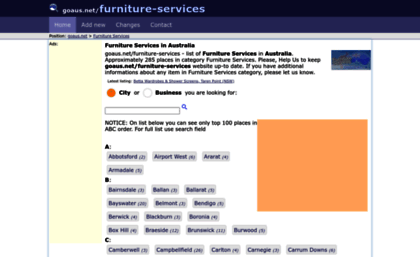 furniture-services.goaus.net