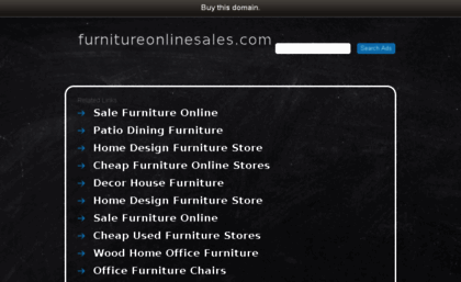 furnitureonlinesales.com