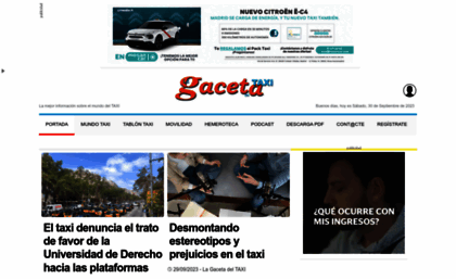 gacetadeltaxi.com