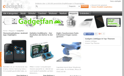 gadgets.edelight.de