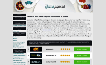 gamepapers.com